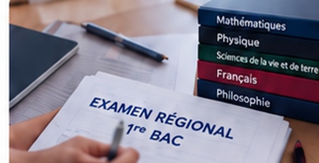Préparation examen régional première année bac